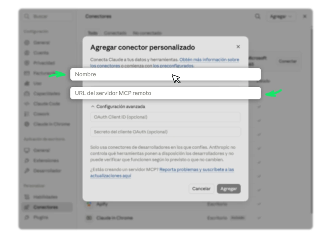 Captura 4 · formulario vacío